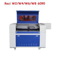 Reci 80W 100W 6090 laser engraving cutting machine laser cutter engraver acrylic leather MDF ruida control system with CE FDA 2024 - buy cheap
