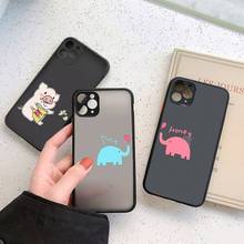 Always And Forever Best Friends Cartoon BFF Phone Cases Matte Transparent for iPhone 7 8 11 12 s mini pro X XS XR MAX Plus funda 2024 - buy cheap