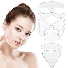 8pcs Silicone Anti Face Chest Patch Anti Fine Lines Prevent Wrinkles Sticker Skin Care Beauty Silicone Mask Tools 2024 - buy cheap