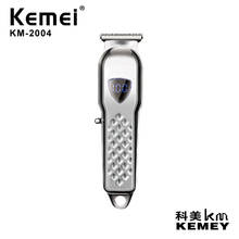 Kemei-cortadora de pelo profesional inalámbrica para hombre, máquina para cortar el pelo, Barbero, barba 2024 - compra barato