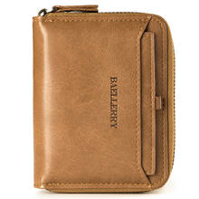 Men' Wallet with Separable Cards Holder Short Purse Vintage Wallets Leather Mini Coin Pocket Card Holder Money Bag 2024 - buy cheap