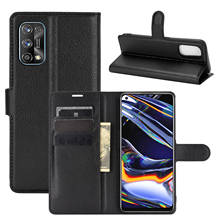 Fashion Wallet PU Leather Case Cover For Realme 7 Pro Flip Protective Phone Back Shell With Card Holders 2024 - buy cheap
