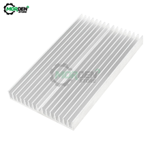 100X60X10 Computer Heatsink Cooler Cooling Aluminum Heat Sink Heatsink 100*60*10 for LED Amplifier Transistor 2024 - buy cheap