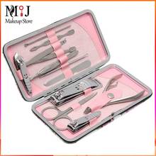 12pcs Stainless Steel Pedicure Nail Clipper Cutter Set Manicure Nail Art Tools  Household Ear Spoon Pedicure Nail Scissors Kit 2024 - buy cheap