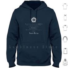 Sudadera Supernatural con capucha, de manga larga, con temática de exorcista, Winchester, Dean, Winchester, Sam, Winchester, Devils Trap 2024 - compra barato