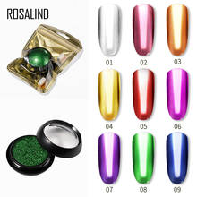 ROSALIND Nails Glitter Pigment Powder Gel Polish Mirror Manicure Sparkles For Nails UV Chrome Holographic Nail Decorations 2024 - buy cheap