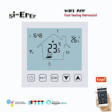 3a sistema de aquecimento de água com termostato wi-fi, display de precisão de temperatura 0.5 °c e controle de conexão assistente do google 2024 - compre barato