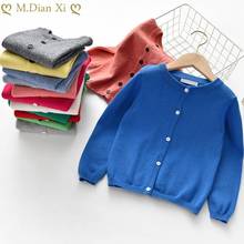 Spring and Autumn Knitted Cardigan Sweater Children's Clothing Boys Girls Sweaters Kids Children's Clothing Boys Clothes Winter 2024 - buy cheap