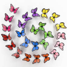 10pcs 12CM Simulation Butterfly Multiple Use 3D Butterfly Crafts For Hairpin Brooch Clothing Necklace Bracelet Wall Decoration 2024 - buy cheap