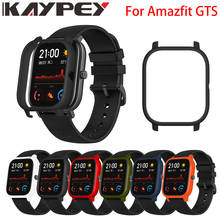 Funda de PC con marco colorido para Xiaomi Amazfit GTS, carcasa protectora para reloj inteligente Xiaomi Huami Amazfit gts, accesorios para reloj 2024 - compra barato