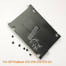 Жесткий диск SATA жесткий диск HDD SSD IDE/SATA HDD Caddy Рамка адаптер лотка кронштейн с винтами для HP ProBook 450 455 470 475 G4 2024 - купить недорого