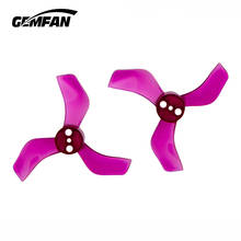 4 Pairs Gemfan 1635 1.6x3.5x3 40mm 1.5mm Hole 3-blade Propeller for 1103 1105 RC Drone FPV Racing Brushless Motor Part DIY Accs 2024 - buy cheap