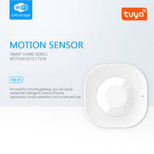 Alarma inteligente con Sensor de movimiento para el hogar, sistema de seguridad con Sensor PIR, Wifi, Control por aplicación remota Tuya Smart Life, minialarma 2024 - compra barato