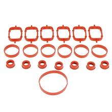 20PCS Car Intake Inlet Manifold Seal Gasket Repair Kit for-BMW E87 E46 E90 E91 E92 E93 E39 E60 M57 11617790198 (33mm) 2024 - buy cheap