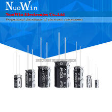 Capacitor eletrolítico de alumínio 10v 100uf 220uf 330uf 470uf 680uf 1000uf 1500uf 2200uf 3300uf 4700uf 10000uf 2024 - compre barato