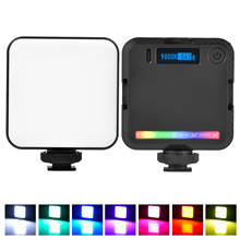 RGB Video Fill Light Dimmable LED Camera Light Photography Lighting Tripod Makeup Photography RingLight Phone Stand Holder 2024 - buy cheap