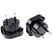 1pcs universal carregador adaptador plug converter reino unido para viagens da ue no exterior 2024 - compre barato