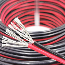 2pin Extension Cable Wire Cord 20awg Silicone Electrical Wire Cables 2 Conductor Parallel Wire line Soft copper wire 2024 - buy cheap