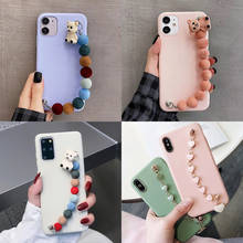 Capa de celular em tpu lisa com alça, capinha de celular para xiaomi mi cc9 e pro poco f1 f2 pro x3 nfc m2 m3 redmi s2 go k20 k30 pro 2024 - compre barato