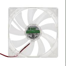 PC Computer Fan Quad 4 LED Light 120mm PC Computer Case Cooling Fan Mod Quiet Molex Connector Easy Installed Fan 12V 2024 - buy cheap