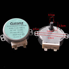 for GALANZ Turntable Motor GAL-5-30-TD GAL-5-30-TD (1) Wiring Diagram for Tuning 30V 50 / 60Hz 5/6 / min Microwave Oven Parts 2024 - buy cheap