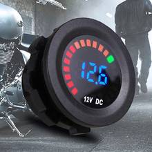 DC LED Digital Display Voltmeter for Automobile Instrument Digital Voltage Volt Meter Display Voltmeter For Motorcycle Car 2024 - buy cheap