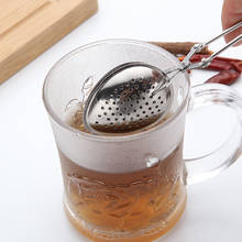 Сетчатый ситечко для заварки чая из нержавеющей стали, Сетчатое ситечко для заварки чая с ручкой для приправ, горячий горшок, шар для заварки чая, объемный Чайный фильтр 2024 - купить недорого