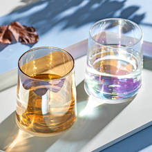 MDZF SWEETHOME-vasos coloridos para beber whisky, vasos para agua, zumo, vino, bebidas, postre, leche, vasos para Bar en casa, 4 Uds. 2024 - compra barato