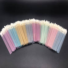 50pcs Disposable Crystal Wands Makeup Lip Brush Soft Lipstick Mascara Gloss Wands  Eyelash Cleaning Make Up Tools 2024 - buy cheap