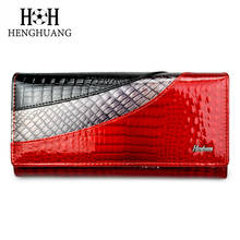 HH для женщин женские кошельки бренд дизайн Высокое качество кожаный бумажник женский Hasp Мода аллигатора Длинные 2024 - купить недорого