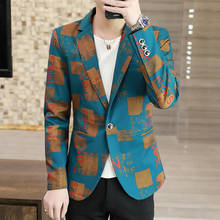 Terno fino masculino roupa fina adolescente versão coreana fina folha sobre a moda casual primavera 2021 pequeno terno casaco bonito 2024 - compre barato