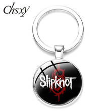 CHSXY Rock Band Keychain Art Pattern Glass Dome Pendant Key Chain For Fans Friends Jewelry Gifts Accessories Souvenirs 2024 - buy cheap