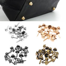 20pcs 12mm Metal Decorative Rivets Nails For Handbag Bottom Bucket Shape Nail Stud for DIY Garment Leather Craft Belt Wallet 2024 - buy cheap