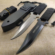Hunting Knife Fixed Blade Stainless Steel Fixed Blade Knife 5Cr14Mov Blade Survival Pocket Knives Outdoor Camping Knife EDC Tool 2024 - buy cheap