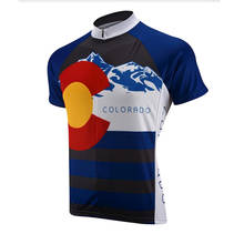 colorado cycling jersey men short sleeve bike jersey summer mtb cycling clothing maillot ciclismo 2024 - buy cheap