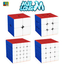 MoYu Cubing Classroom Meilong 3 M 2M 4M 5 M 2x2 3x3 4x4 5x5, cubo magnético MoYu 3x3, cubo mágico, rompecabezas magnético, juguetes para niños 2024 - compra barato