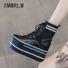 Xmwrlw botas femininas plataforma, salto alto da moda, calçados femininos para o outono e inverno 2020 2024 - compre barato
