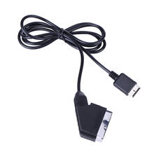 Cable Scart RGB de 2m para Sony PS PS1 PS2 PS3 TV AV, Cable de repuesto para consolas PAL/NTSC 2024 - compra barato
