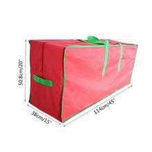 Red Oxford Artificial Christmas Tree Storage Bag with Handles and Sleek Zipper 94PF 2024 - buy cheap