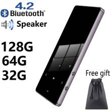 Original metal Bluetooth MP4 player 8GB 16GB 32GB 64GB music player touch key fm radio video play E-book hifi player walkman 2024 - buy cheap