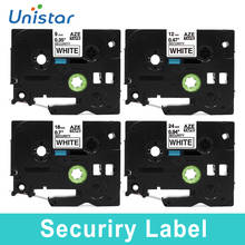 12mm Compatible for Brother Label Maker TZe-SE3 TZE-SE3 Security Label Tape tez-SE3 tze-SE3 Label Maker Tape TZe-SE4 TZe-SE2 2024 - buy cheap