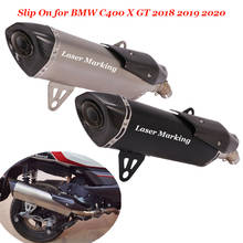 Escape de motocicleta para BMW, tubo de enlace medio modificado, silenciador DB Killer, 51mm, C400X, 2018, 2019, 2020, 2019, C400GT, 2020 2024 - compra barato