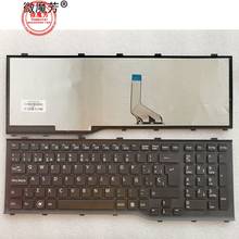 SP Клавиатура для ноутбука Fujitsu Lifebook AH532 A532 N532 NH532 с рамкой Клавиатура ноутбука MP-11L63SU-D85 CP569151-01 Новый 2024 - купить недорого