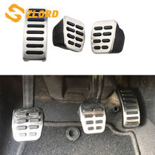 Zlord Stainless Steel Car Gas Brake Pedals for Audi TT A1 A2 A3 for VW Golf 3 4 Polo 9N3 for SKODA Octavia Fabia GTI Seat Ibiza 2024 - buy cheap
