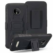 UYFRATE Hybrid Belt Clip Holster Kickstand Case For Motorola Moto Z3 Play Moto G7 Plus G7 Power Moto Z4 Play G6 Plus E5Plus X4 2024 - buy cheap