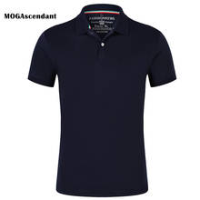 Men's Summer Classic Polo Shirt Solid Short Sleeve Tee Shirt Breathable Camisa Masculina Polo Hombre Jerseys Golftennis XS-4XL 2024 - buy cheap