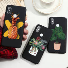 Pineapple Potted Plants Case For Xiaomi Redmi Note 9 8 9S 8T 5 6 7 Pro 4X 5A Plus 6A 7A 8A 10X K20 K30 Pro TPU Cactus Back Cover 2024 - buy cheap