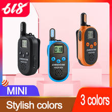 3pcs ZhongNuo walkie talkie mini pocket two way radio UHF400-520MHz 0.5W 99Ch ham portable radio talkie-walkie rechargeable USB 2024 - buy cheap