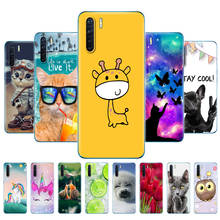 Funda de silicona suave para móvil, carcasa trasera de TPU para OPPO A91, 6,4 pulgadas, CPH2001, CPH2021 2024 - compra barato