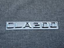 Хромированные 3D буквы CLA 200 эмблемы для багажника Значки для Mercedes W117 CLA200 2024 - купить недорого